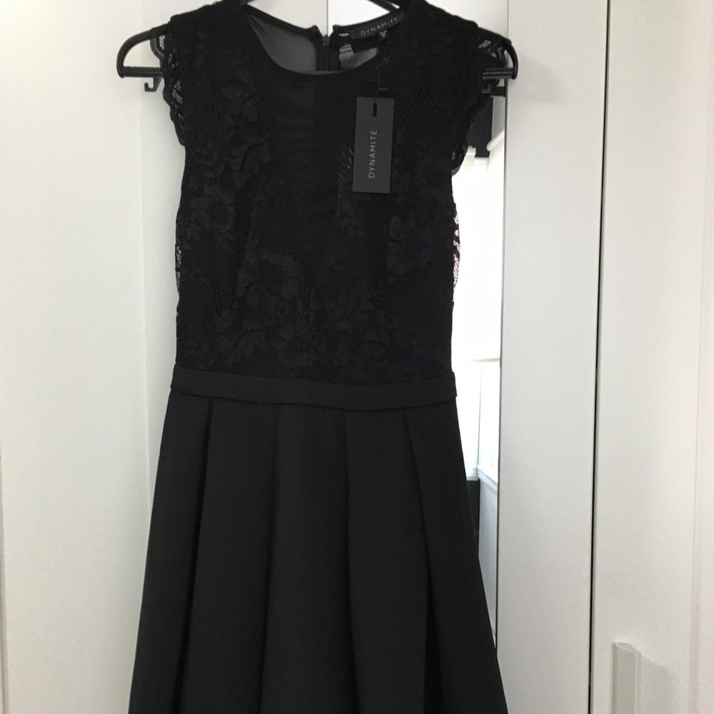 Dynamite lace flare dress Brand New